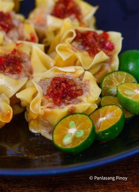 arcovia siomai|Siomai (Pork and Shrimp) with Chili Garlic Oil.